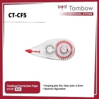 Tip Ex Kertas / Correction Tape Tombow CT-CF5 MONO 5mm x 8m RED